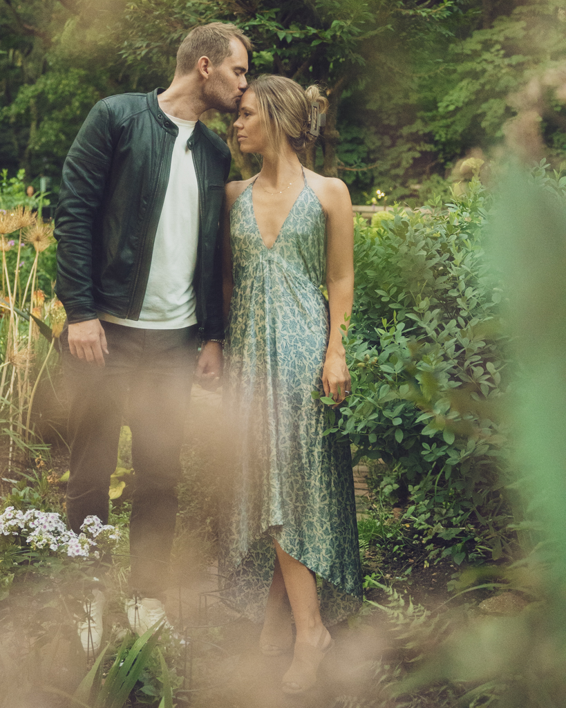 Emily and Liam NYC Upper West Side Engagement shoot